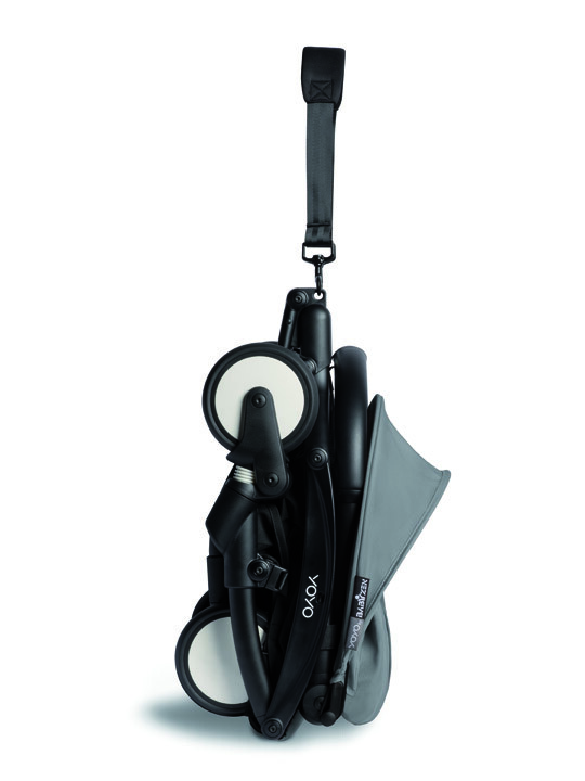 Babyzen YOYO2 Stroller Black Frame with Grey 6+ Color Pack image number 4
